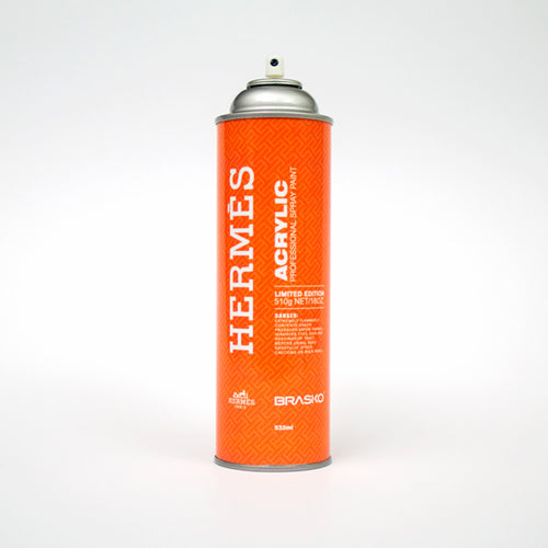 BRANDALISM LIMITED EDITION HERMÉS SPRAY PAINT CAN