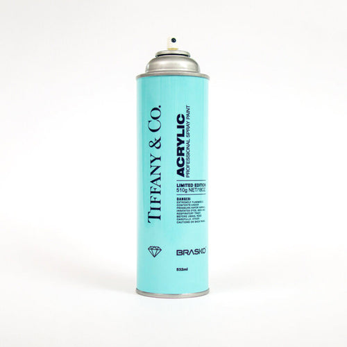 BRANDALISM LIMITED EDITION TIFFANY & CO SPRAY PAINT CAN