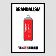 Load image into Gallery viewer, BRANDALISM SUPREME SPRAY PAINT CAN ENAMEL LAPEL PIN