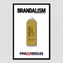 Load image into Gallery viewer, BRANDALISM VERSACE SPRAY PAINT CAN ENAMEL LAPEL PIN