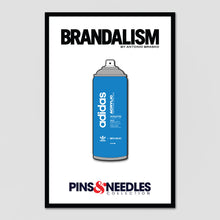 Load image into Gallery viewer, BRANDALISM ADIDAS SPRAY PAINT CAN ENAMEL LAPEL PIN