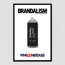 Load image into Gallery viewer, BRANDALISM CHANEL SPRAY PAINT CAN ENAMEL LAPEL PIN
