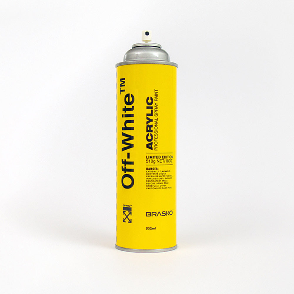 BRANDALISM LIMITED EDITION OFF-WHITE SPRAY PAINT CAN