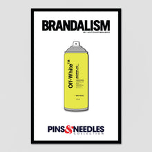 Load image into Gallery viewer, BRANDALISM OFF-WHITE SPRAY PAINT CAN ENAMEL LAPEL PIN