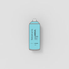 Load image into Gallery viewer, BRANDALISM TIFFANY &amp; CO SPRAY PAINT CAN ENAMEL LAPEL PIN